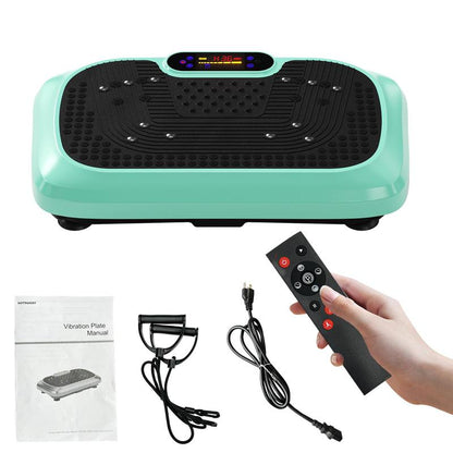 HOTWAVE Vibration Plate Machine, 450 Lbs Weight Capacity, Lymphatic Drainage Machine, Full Body Workout Vibration Plate, Home Gym Equipment for Health