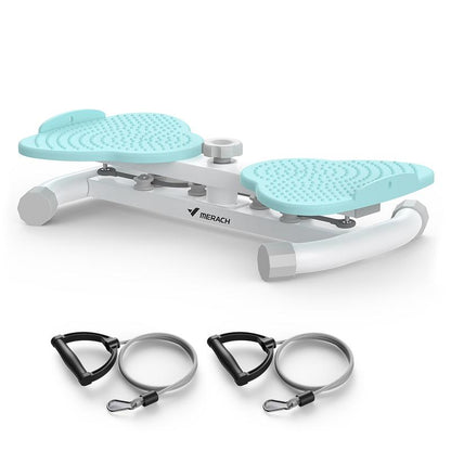 MERACH Waist Twist Machine Slim Waist and Toned Abs Waist Twister Can Stand with Feet Apart Double Non-Slip No Noise Use Exercise Equipment Abdominal Roller Workout